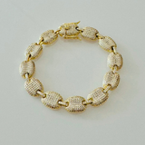 Pulseira Elos Cravejados Alma