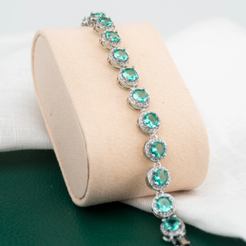 Pulseira Riviera Verde Turmalina