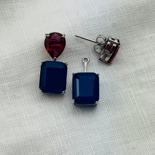 Brinco Gota Cristal