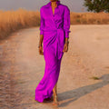 Vestido Longo Transpassado