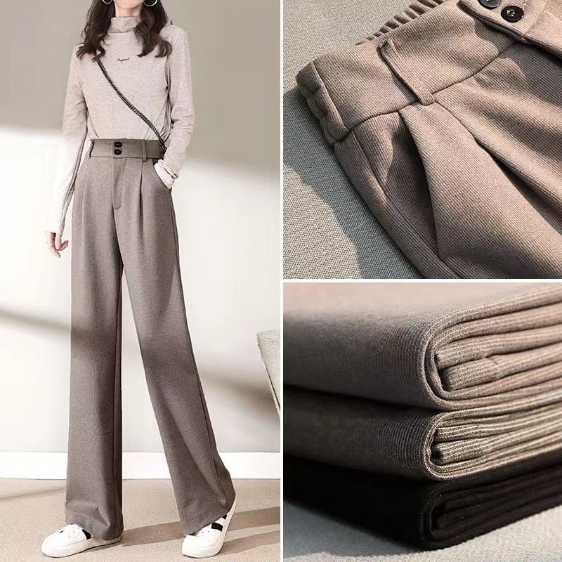 Calça Feminina Alfaiataria Cintura Alta