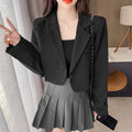 Blazer Feminino  Cropped