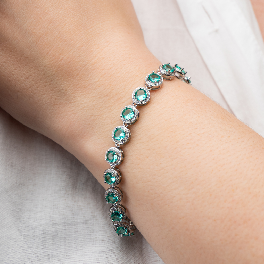 Pulseira Riviera Verde Turmalina