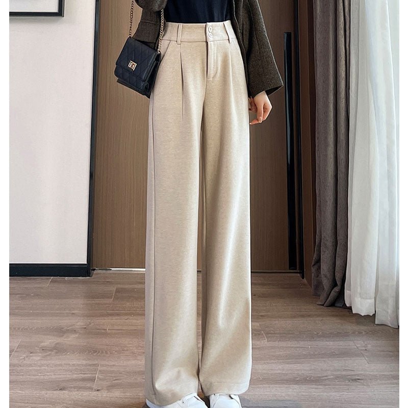 Calça Feminina Alfaiataria Cintura Alta