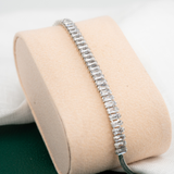 Pulseira Riviera Retangular Cristal