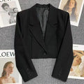 Blazer Feminino  Cropped