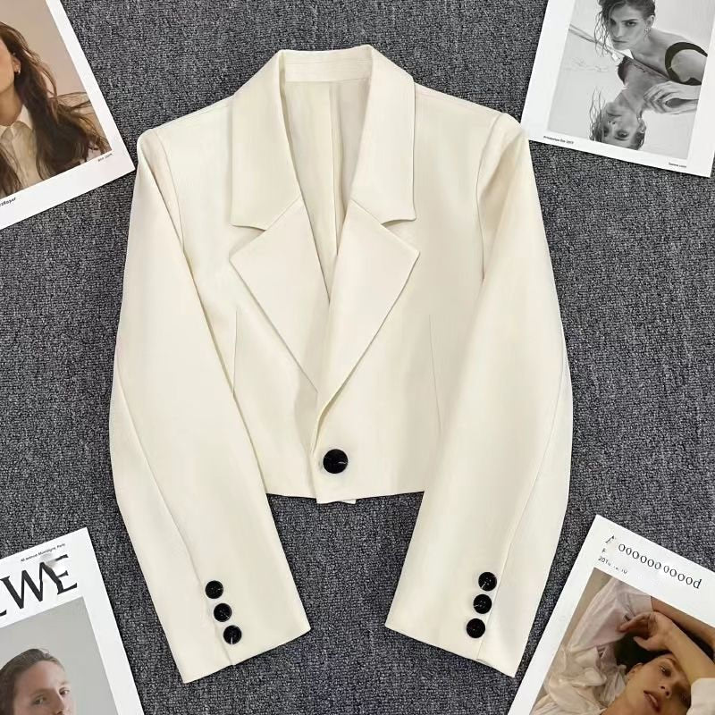 Blazer Feminino  Cropped