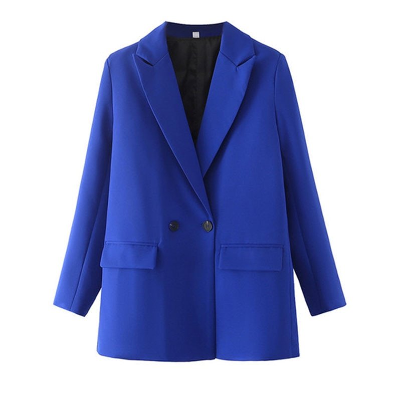 Blazer Feminino Gola Entalhada