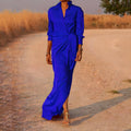 Vestido Longo Transpassado