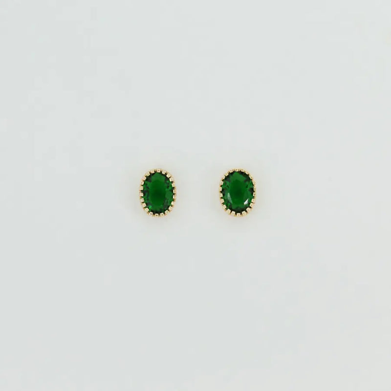 Conjunto de Gargantilha e Brinco Banhada em ouro 18k Com Pedra De Zircônia