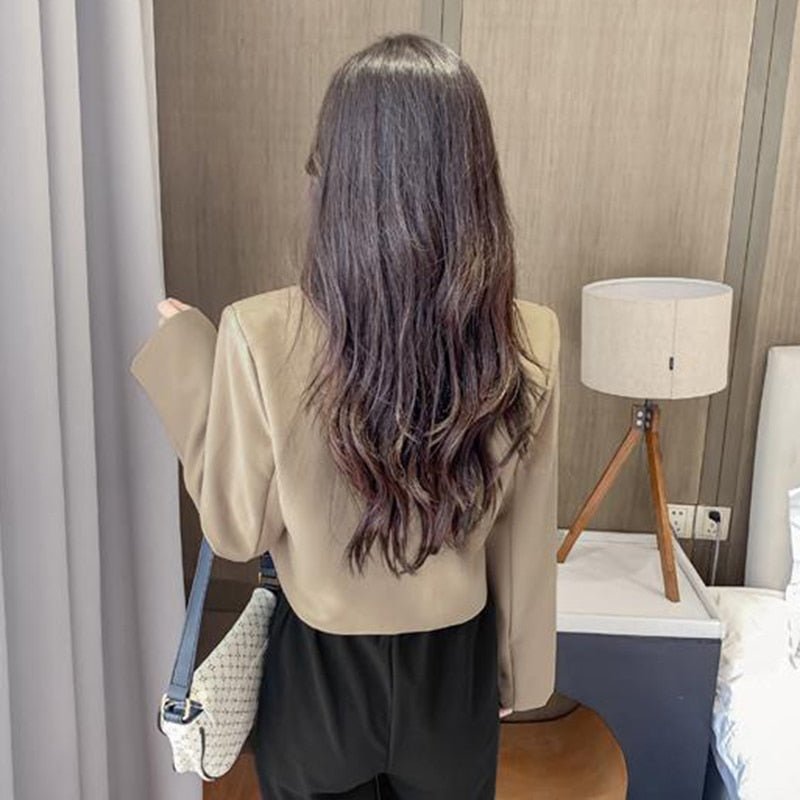 Blazer Feminino  Cropped