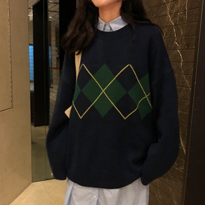 Suéter Feminino Oversized