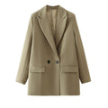 Blazer Feminino Gola Entalhada