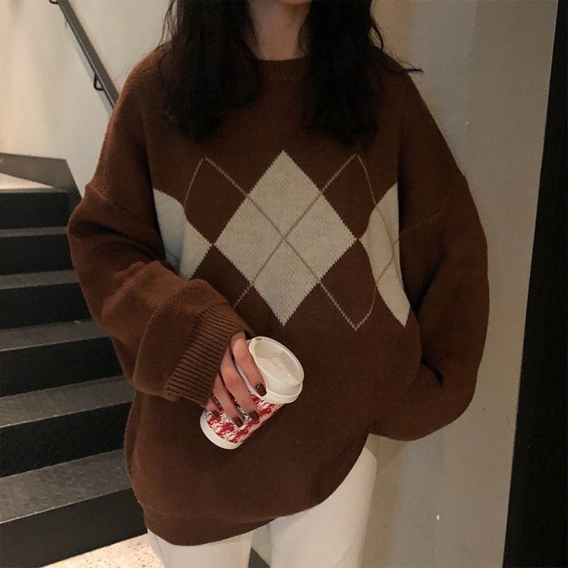 Suéter Feminino Oversized
