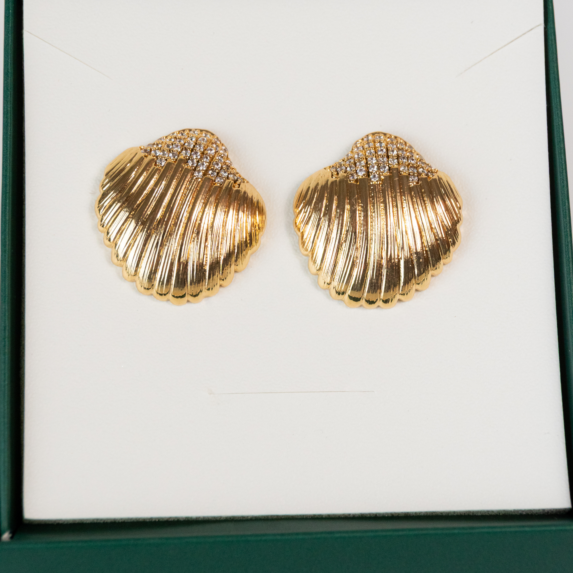 Brinco Concha Escovada