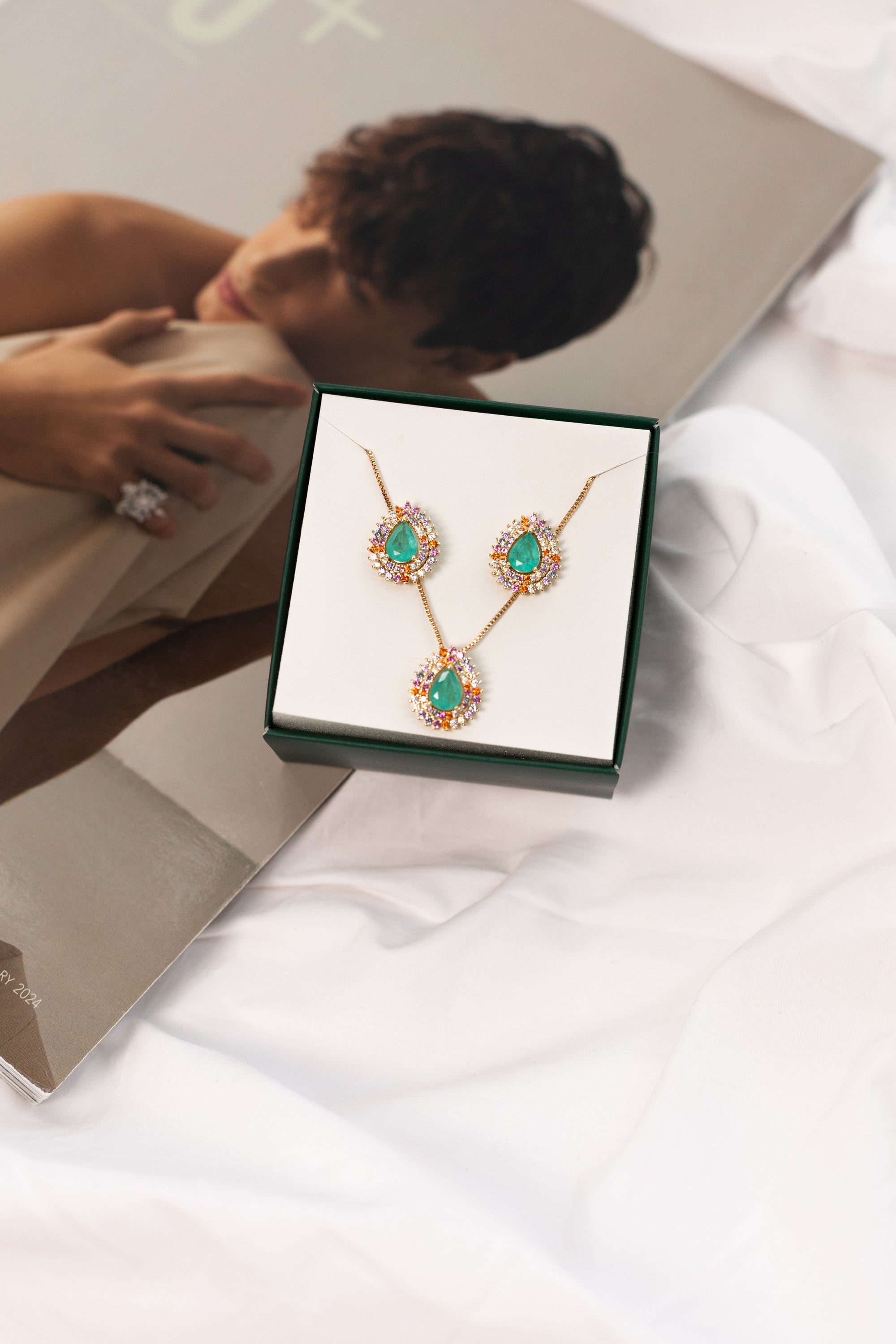 Conjunto Aurora Esmeralda