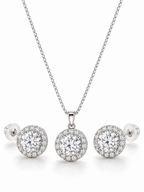 Conjunto Ponto de Luz  Cravejado