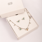 Conjunto Alma Borboletas - Colar e Brincos