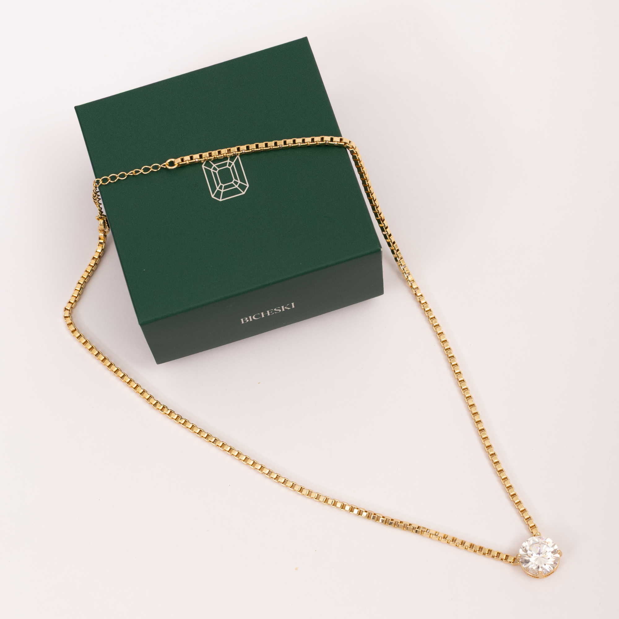 Colar Alma Ponto de Luz - Zircônia