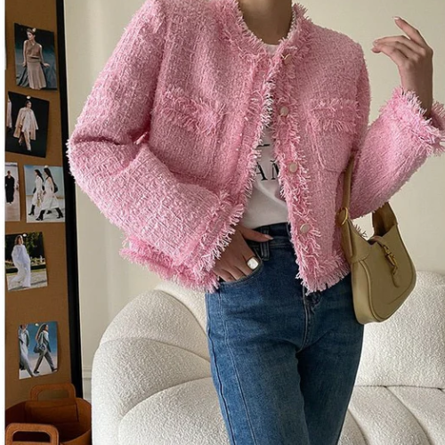 Casaco Feminino De Algodão
