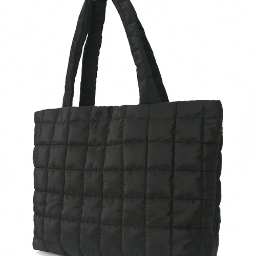 Bolsa  Feminina Ampla de Ombro Em Tecido Leve