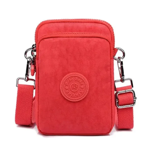 Bolsa Pequena Com Alça Transversal Em Nylon