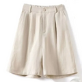 Shorts De Linho