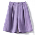Shorts De Linho