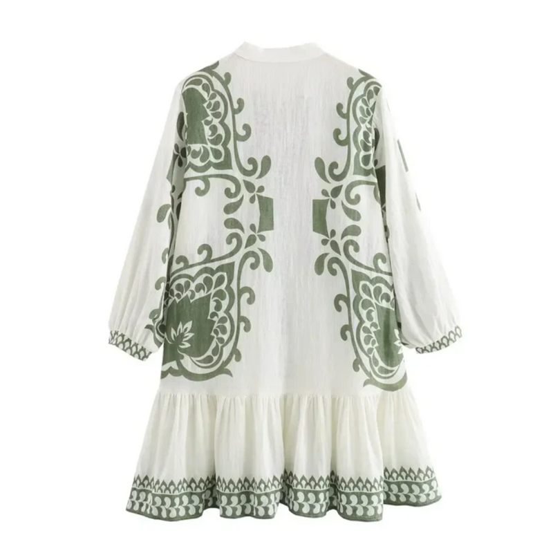 Vestido Vintage Com Renda
