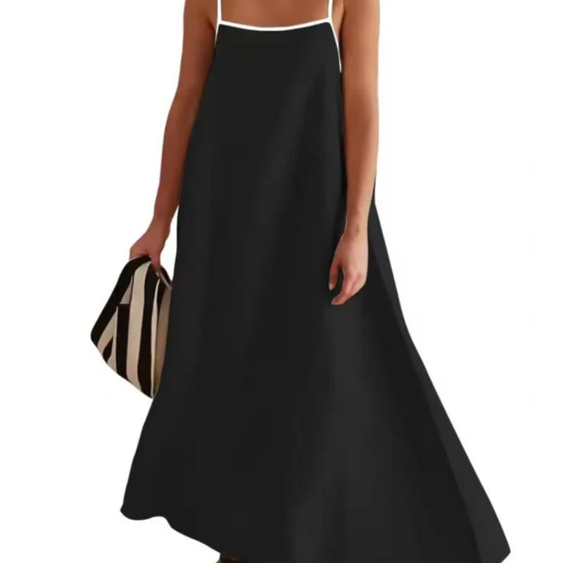 Vestido Longo De Algodão Egípcio