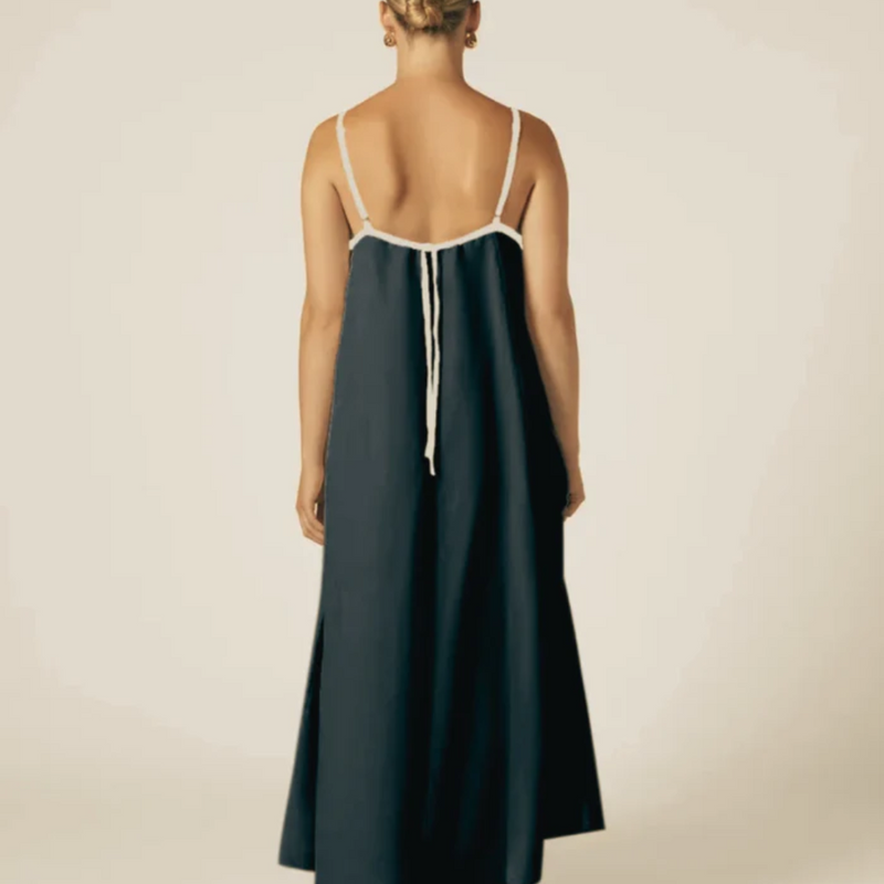 Vestido Longo De Algodão Egípcio