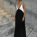 Vestido Longo Sem Mangas