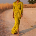 Vestido Longo Transpassado