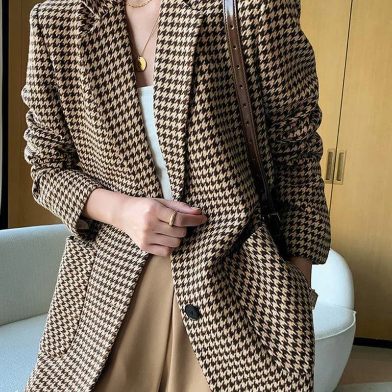 Blazer Feminino Casual Alongado