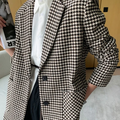 Blazer Feminino Casual Alongado