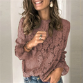 Blusa Casual de Renda