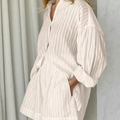 Conjunto De Verão Camisa e Shorts Fluído