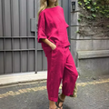 Conjunto Em Linho Para o Verão