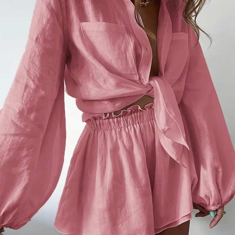 Conjunto Feminino De Verão