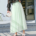 Saia Midi Em Tule