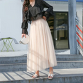 Saia Midi Em Tule