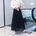Saia Midi Em Tule