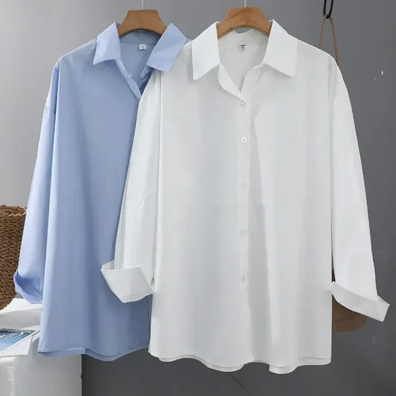 Camisa Feminina Alongada Ampla