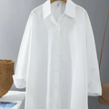 Camisa Feminina Alongada Ampla