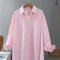 Camisa Feminina Alongada Ampla