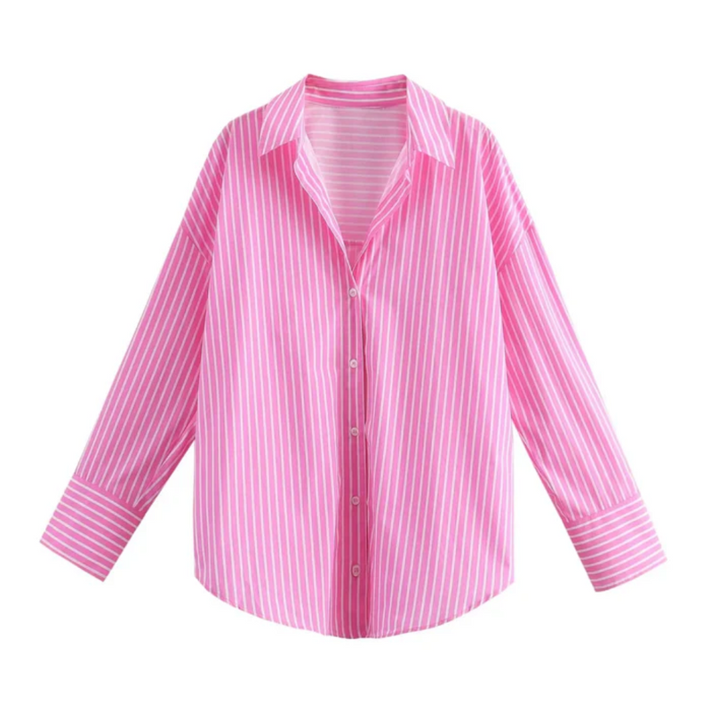Camisa Social Risca De Giz