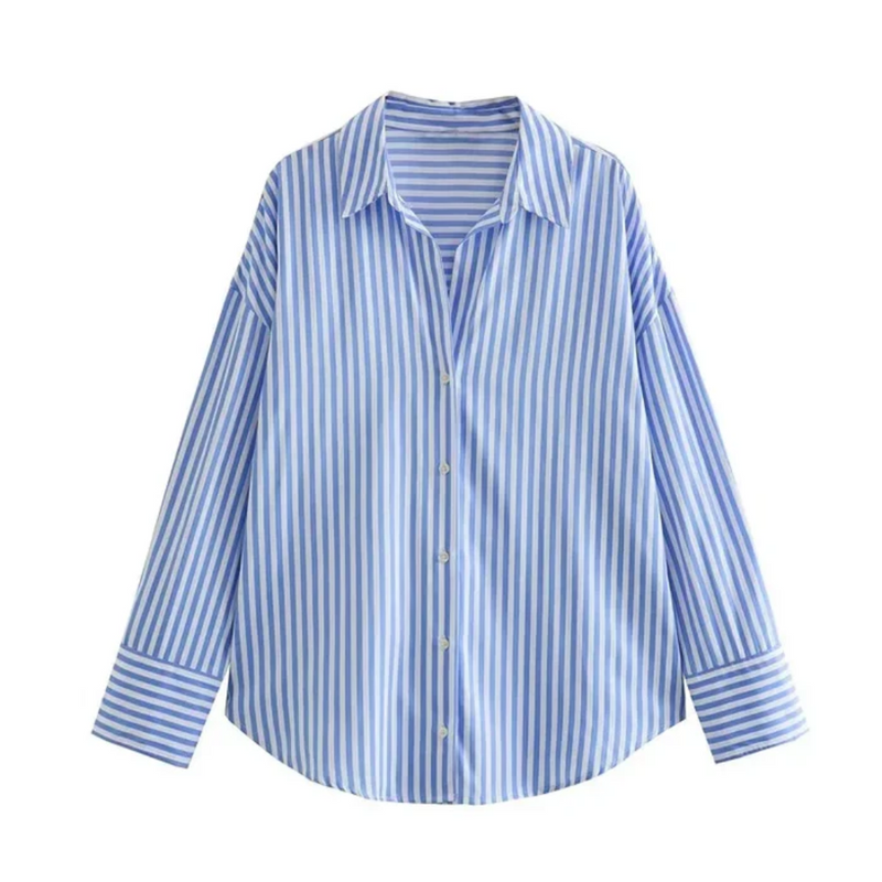 Camisa Social Risca De Giz