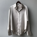 Camisa de Cetim Feminina