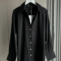 Camisa de Cetim Feminina