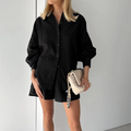Conjunto De Verão Camisa e Shorts Fluído